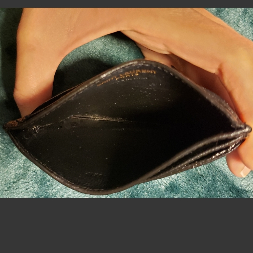 SOLD Verified Authentic Saint Laurent Card Case - Picture 10 of 16